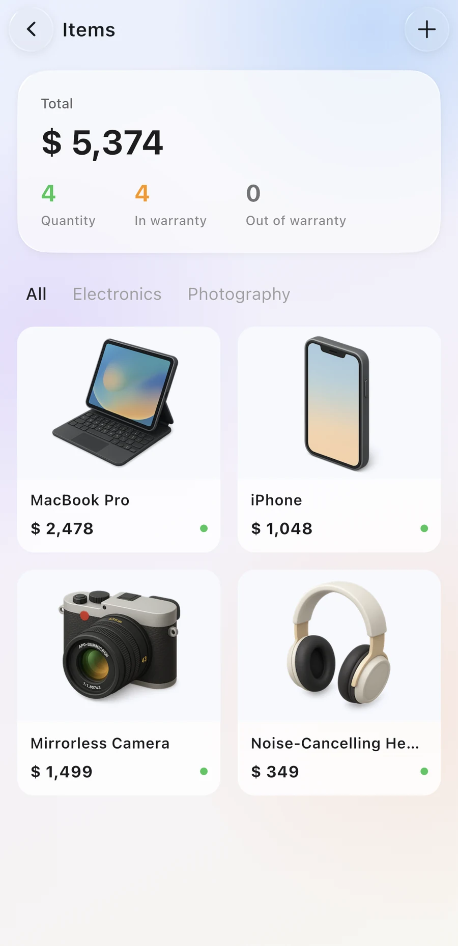 Belongings